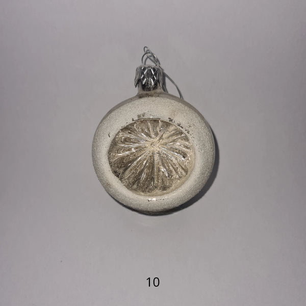 Vintage kerstornamenten