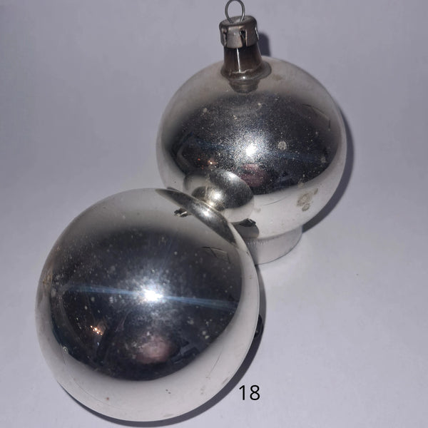 Vintage kerstornamenten