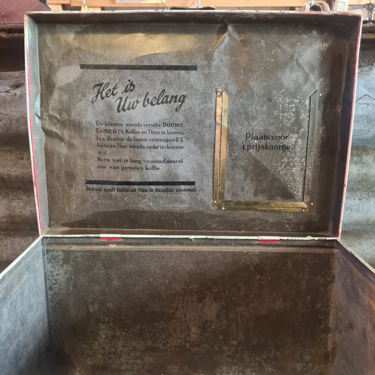 Douwe Egberts Koffieblik