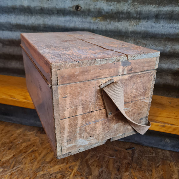Houten timmermans kist uit Frankrijk