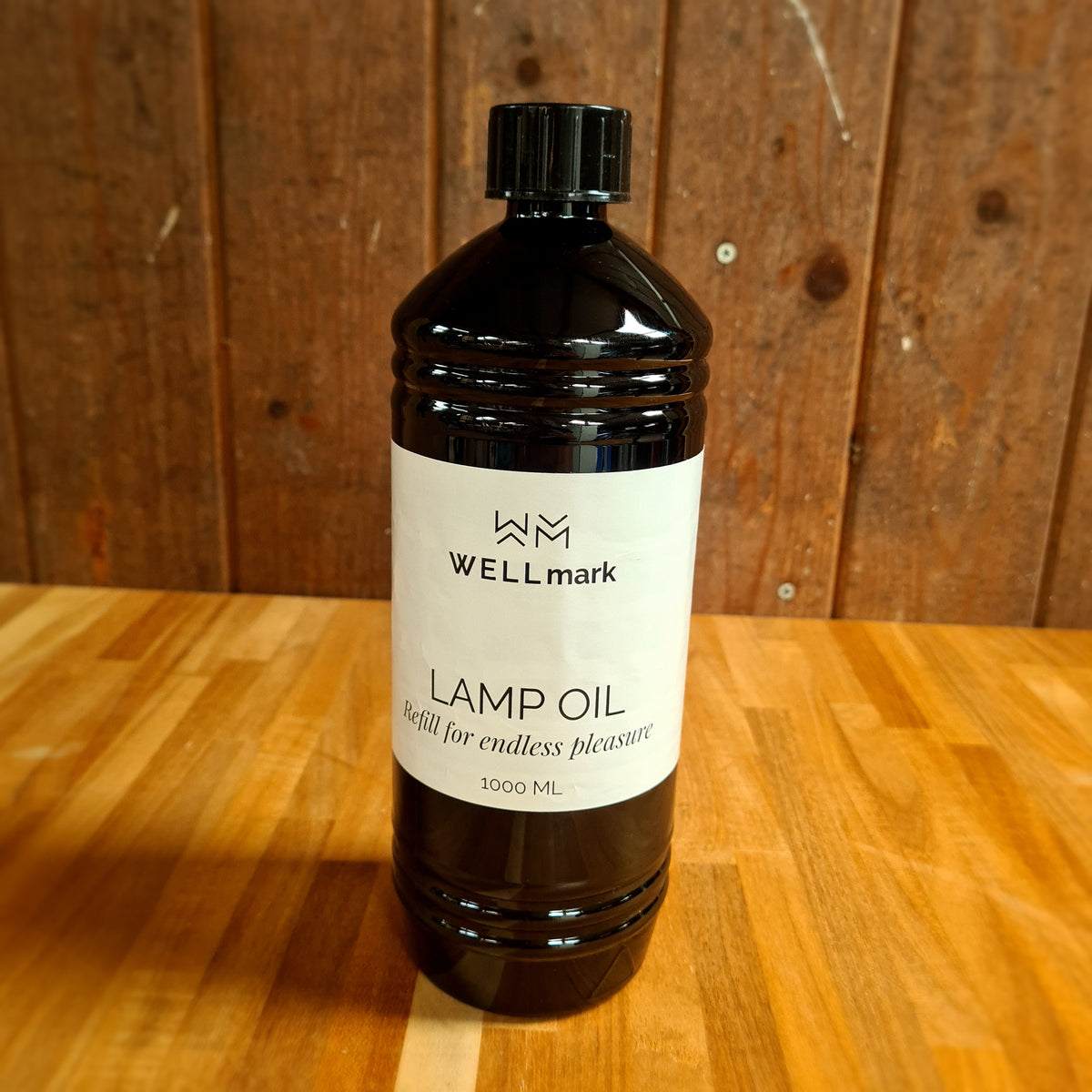 Wellmark Olielamp navulling met schone, langdurige vlam.