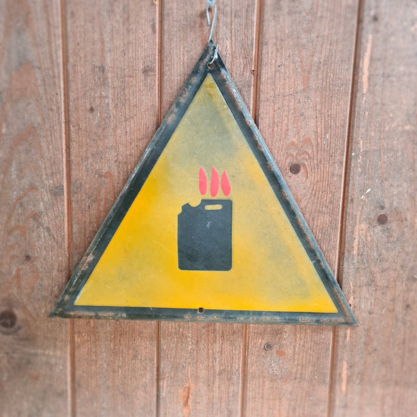 Emaille waarschuwingsbord