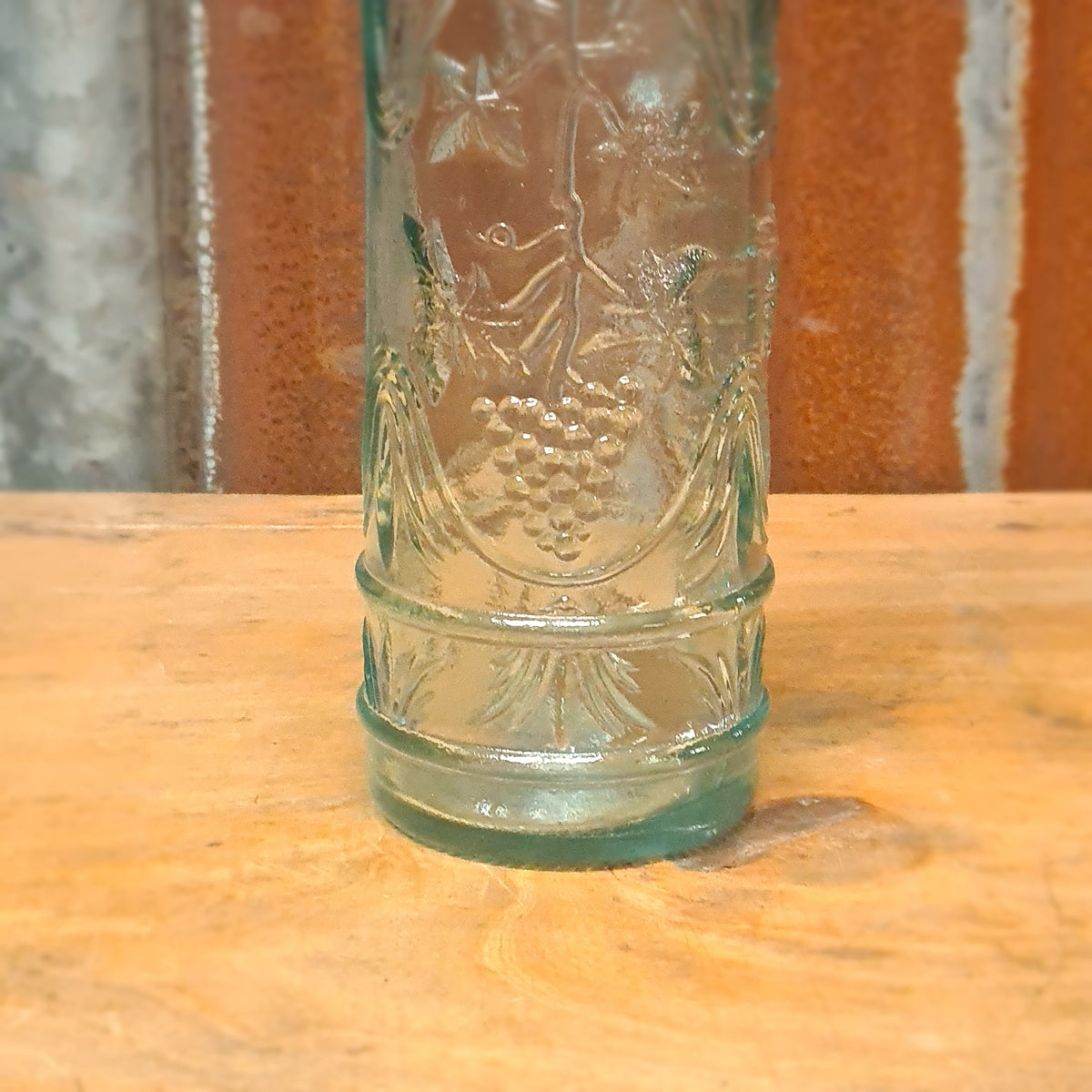 Fles Santiago van gerecycled glas, inclusief schenktuit