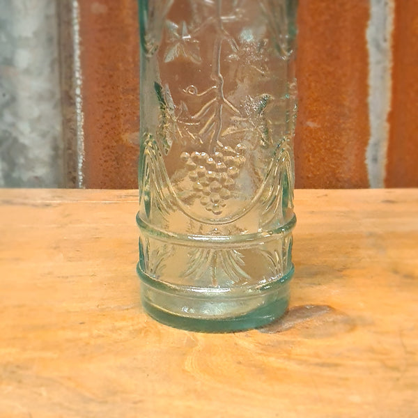 Fles Santiago van gerecycled glas, inclusief schenktuit