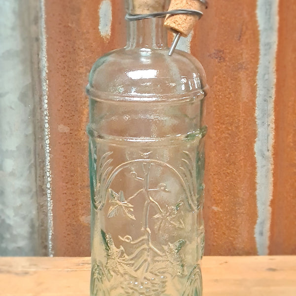 Fles Santiago van gerecycled glas, inclusief schenktuit