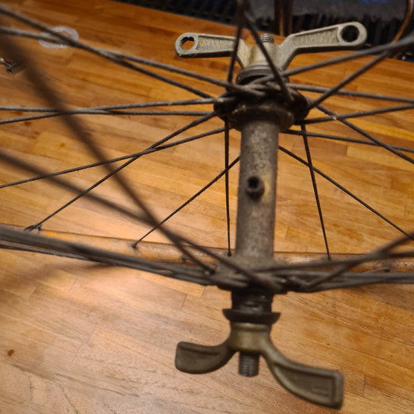 Set Houten Racefietswielen – Klassieke elegantie