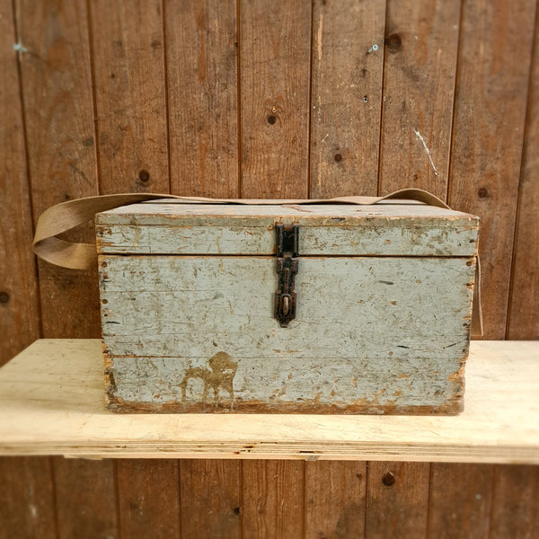 Houten timmermans kist uit Frankrijk