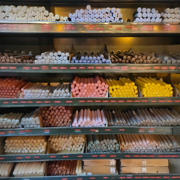 Dinerkaarsen 18cm per 2 stuks