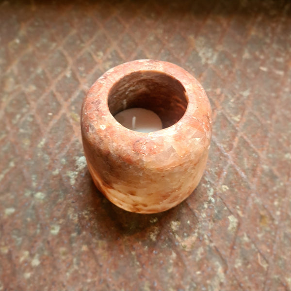 Albasten lichthouder - Voor een Serene Sfeer