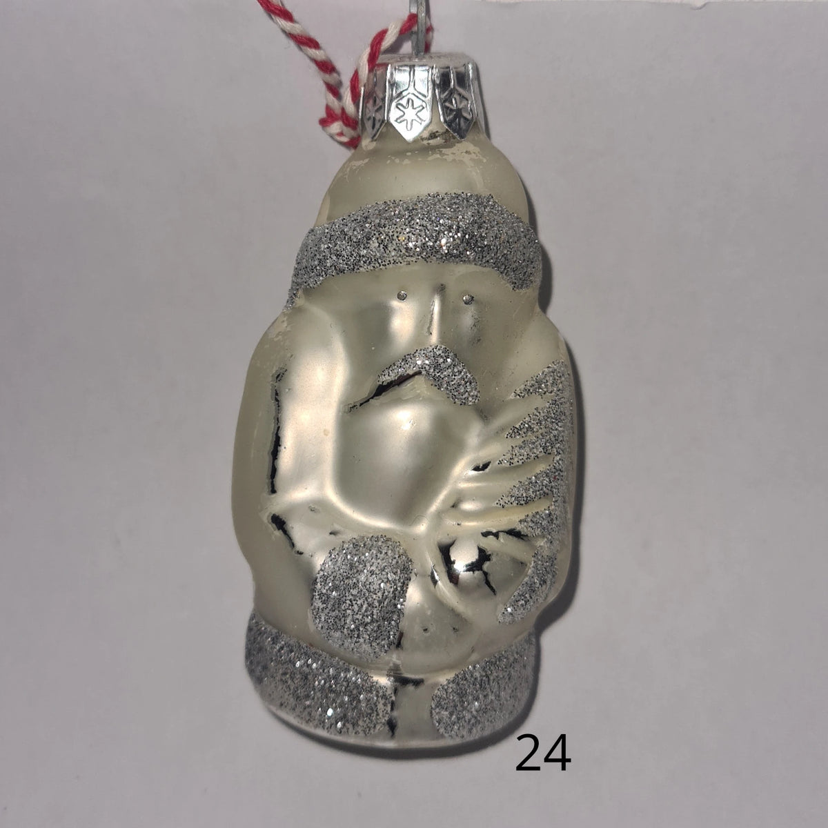 Vintage kerstornamenten