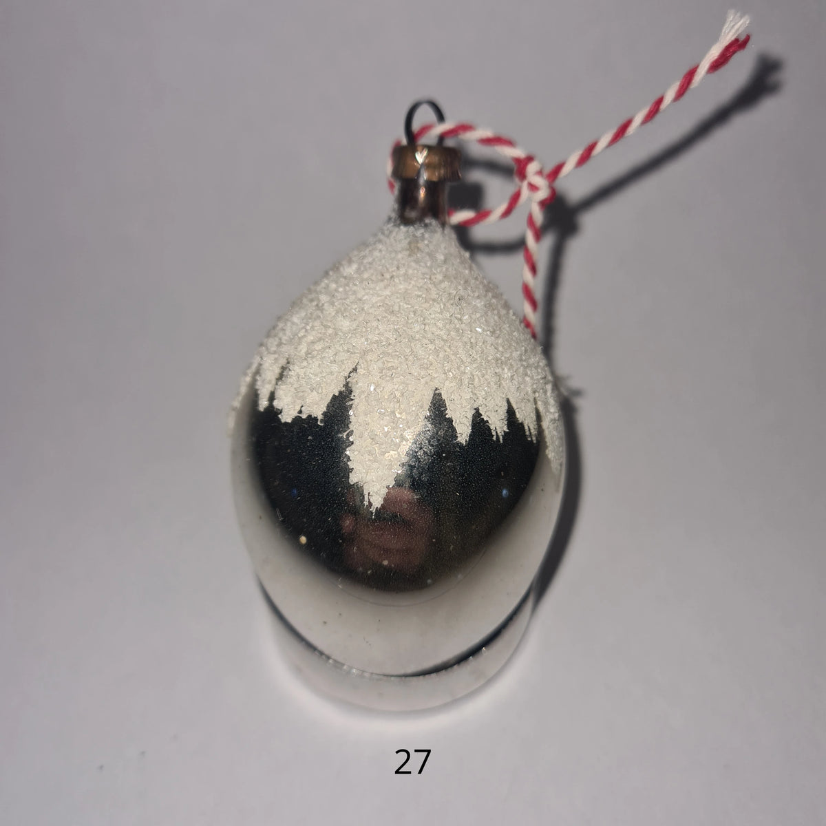 Vintage kerstornamenten