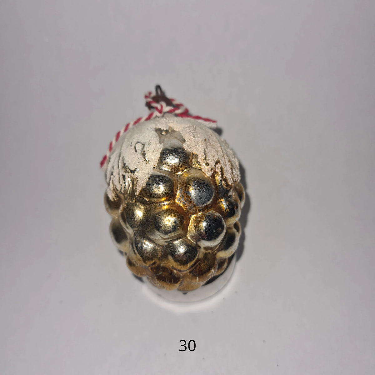 Vintage kerstornamenten