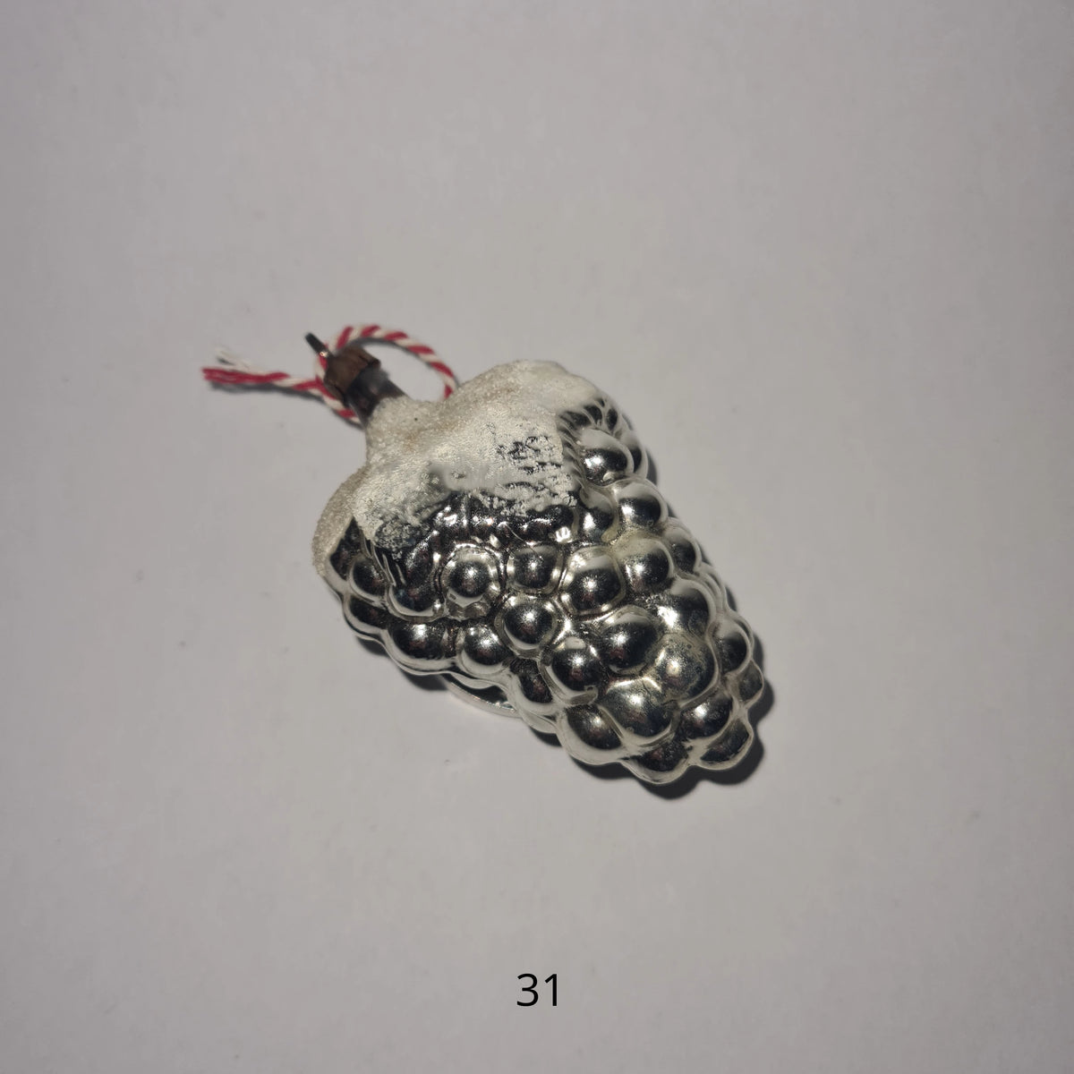 Vintage kerstornamenten