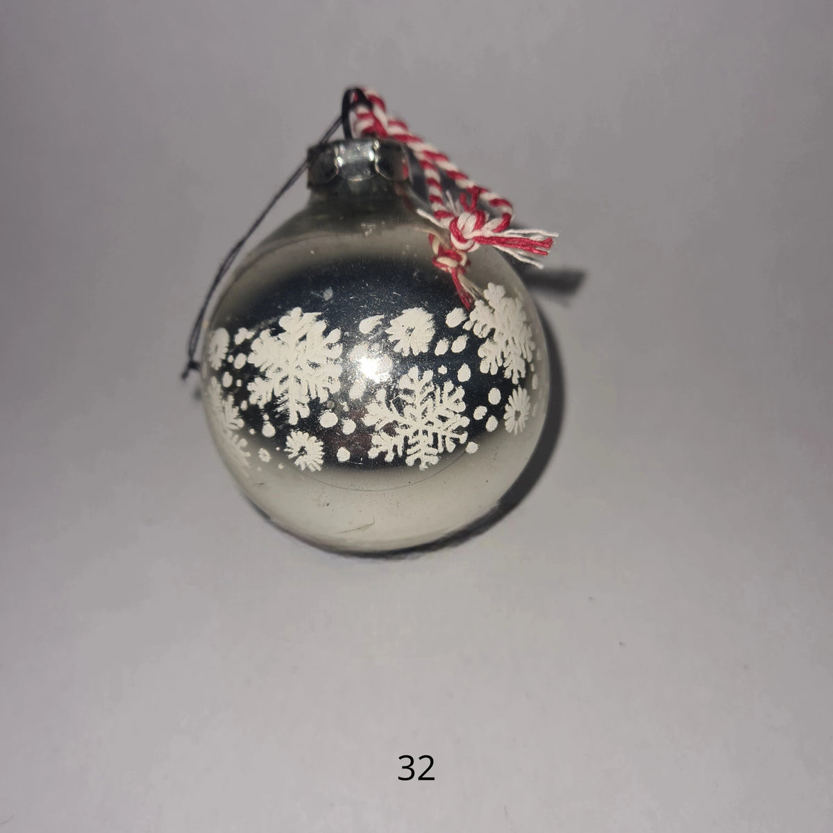 Vintage kerstornamenten