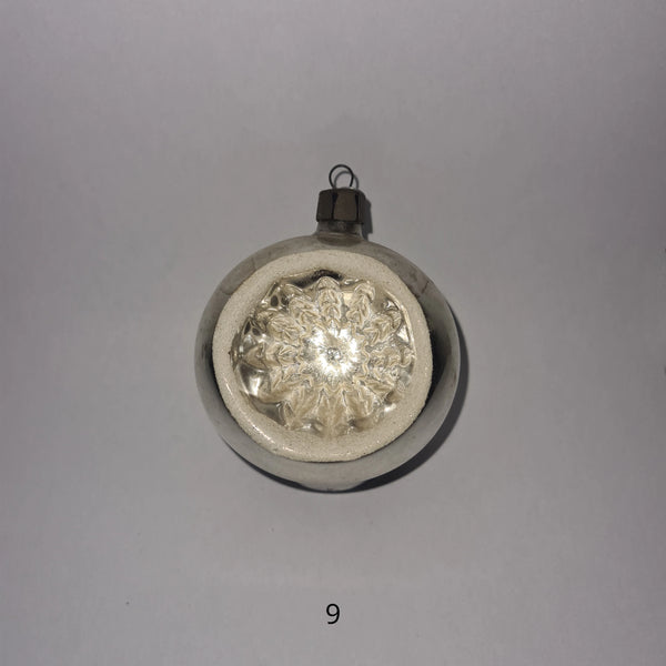 Vintage kerstornamenten