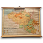 Topografische schoolkaarten; België en Luxemburg