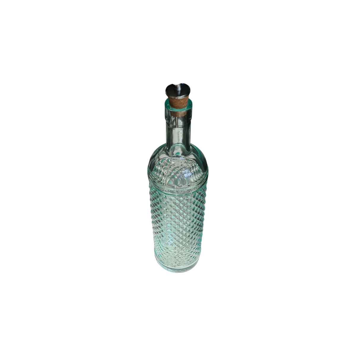 Assisi-Flasche aus Recyclingglas, inklusive Ausgießer 