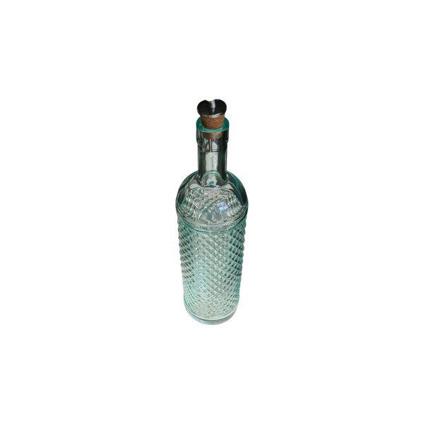 Assisi-Flasche aus Recyclingglas, inklusive Ausgießer 