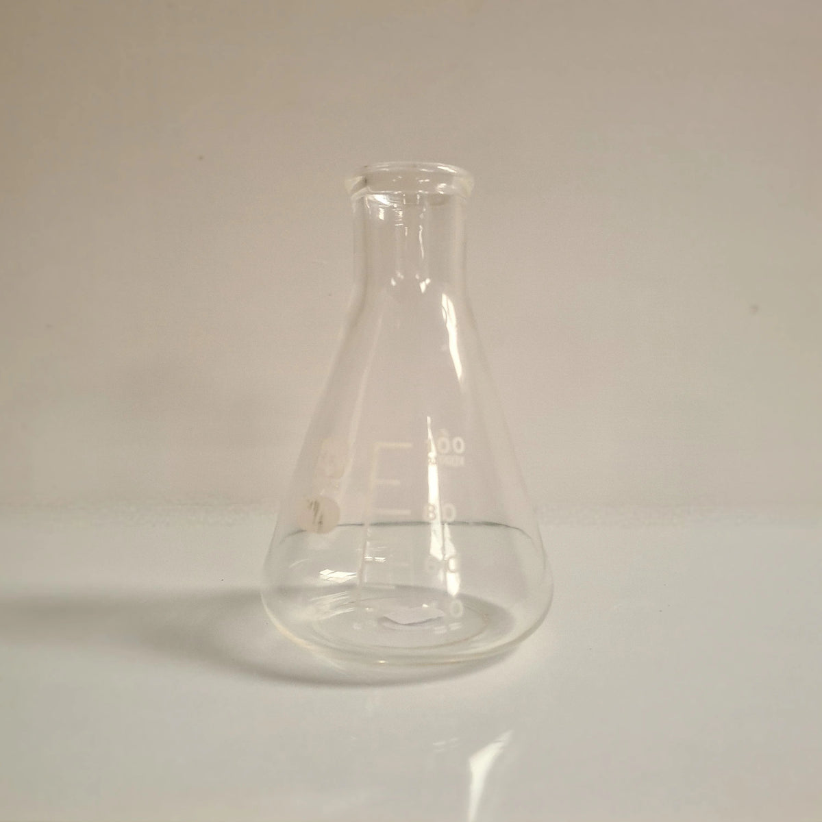 Laboratorium glas, erlenmeyer 100ml