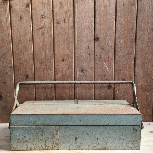 Vintage Gereedschapskist – Stoere Opbergbox ook voor in de Keuken