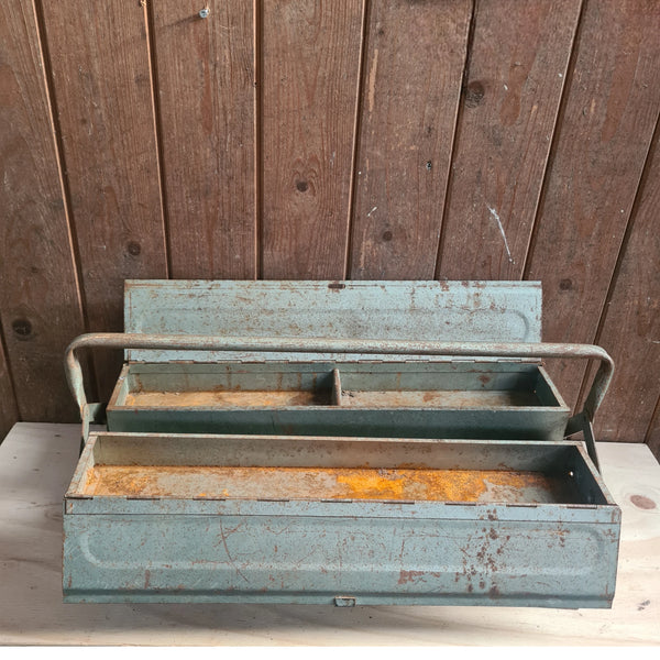 Vintage Gereedschapskist – Stoere Opbergbox ook voor in de Keuken