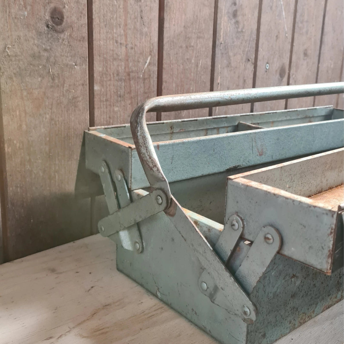 Vintage Gereedschapskist – Stoere Opbergbox ook voor in de Keuken