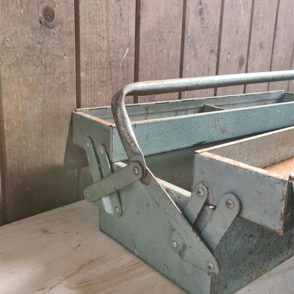 Vintage Gereedschapskist – Stoere Opbergbox ook voor in de Keuken