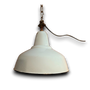 Authentieke emaille fabriekslamp