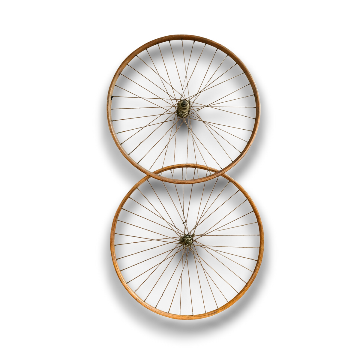 Set Houten Racefietswielen – Klassieke elegantie