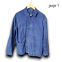 Vintage französische Arbeitsjacke – Bleu de Travail