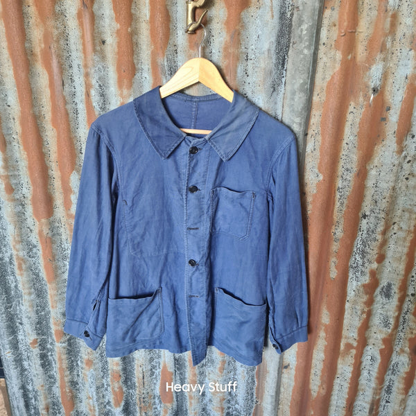 Vintage Frans Werkjasje – Bleu de Travail