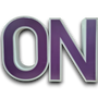 O Led letter in paars
