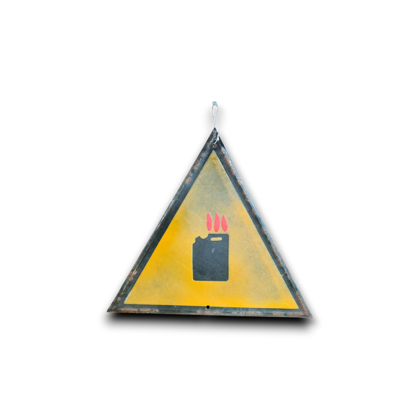 Emaille waarschuwingsbord