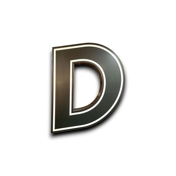 D Led letter van formaat