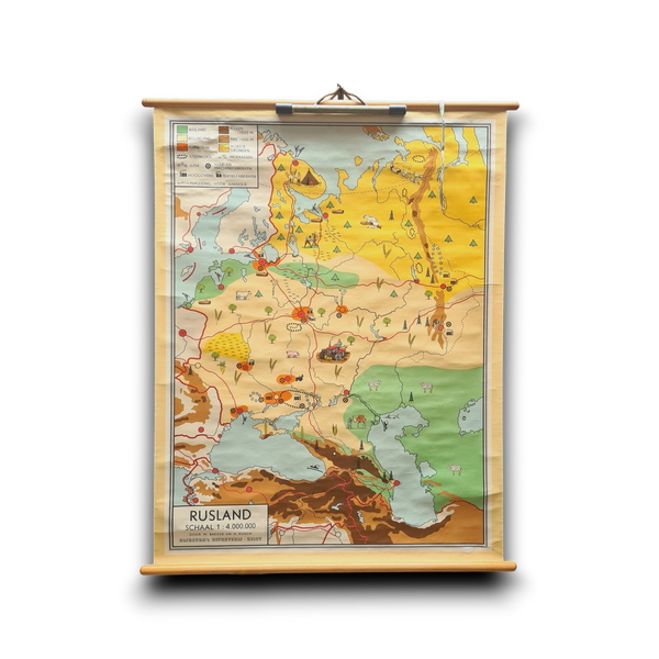 Topografische schoolkaarten; Rusland