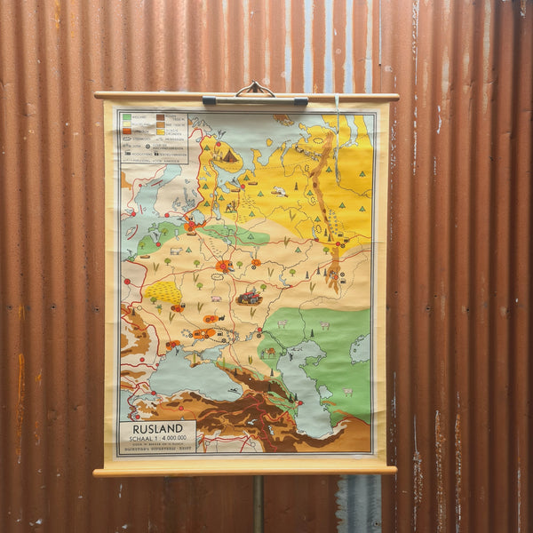 Topografische schoolkaarten; Rusland