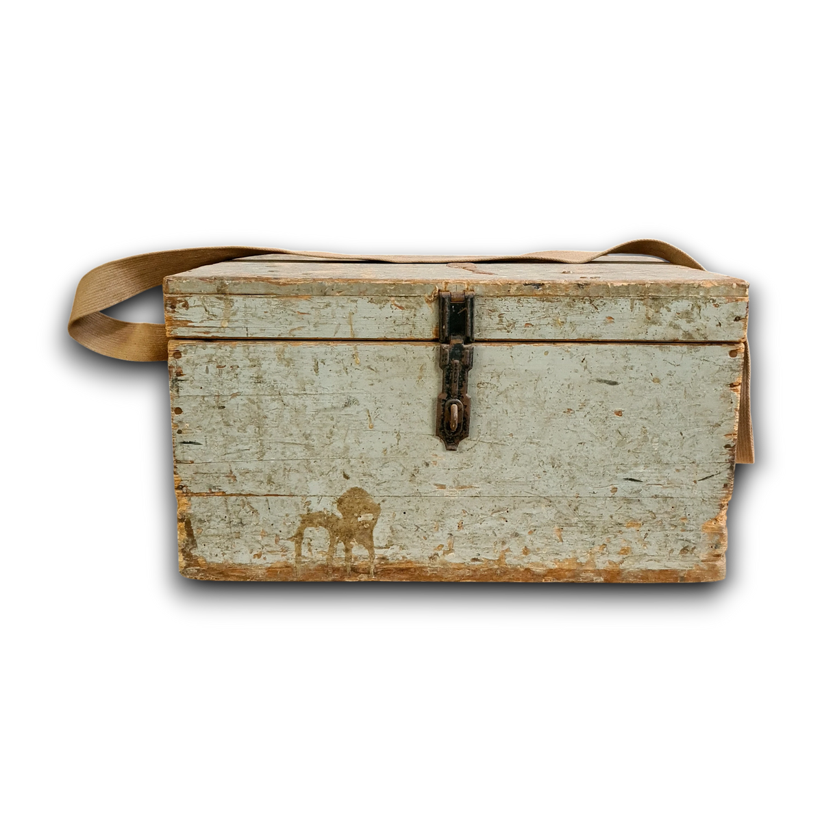 Houten timmermans kist uit Frankrijk