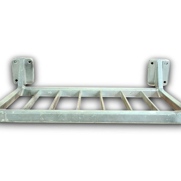 Oud Aluminium Bagagerek smal