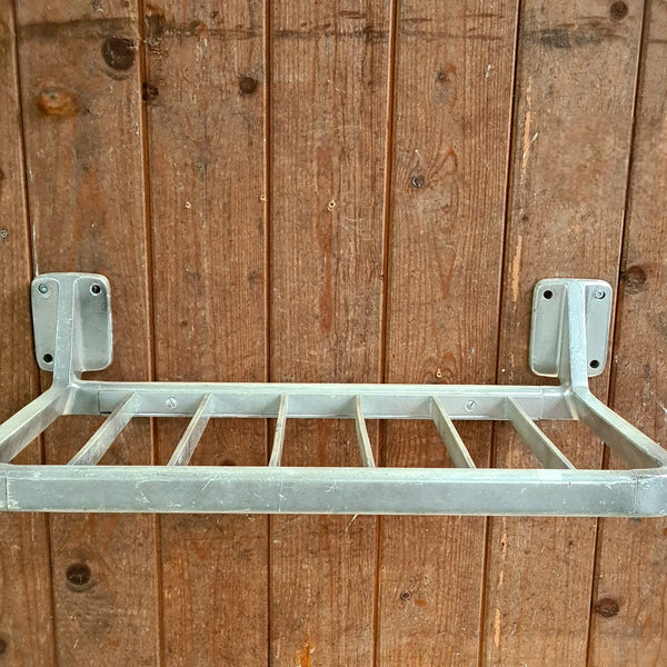 Oud Aluminium Bagagerek smal