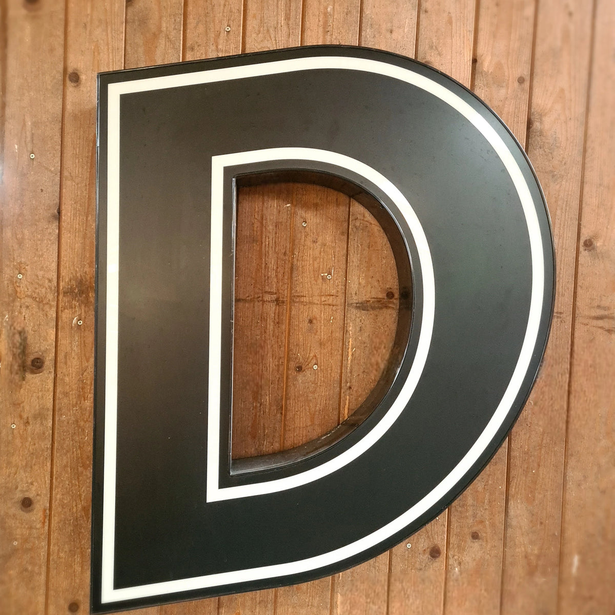D Led letter van formaat
