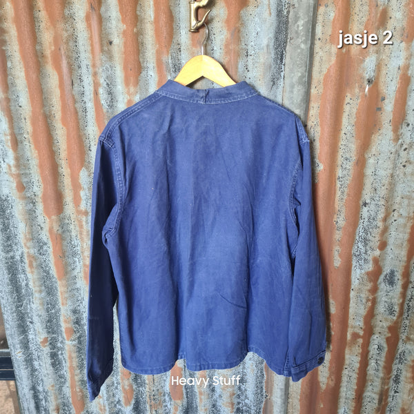 Vintage Frans Werkjasje – Bleu de Travail