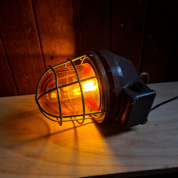 Zware fabriekslamp