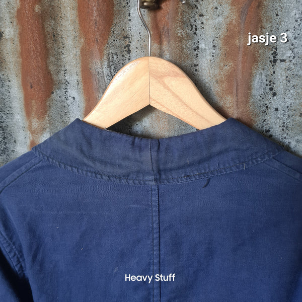 Vintage Frans Werkjasje – Bleu de Travail