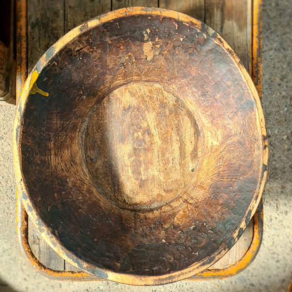Oude houten schaal – Authentiek & Uniek