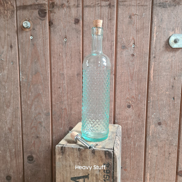 Assisi-Flasche aus Recyclingglas, inklusive Ausgießer 