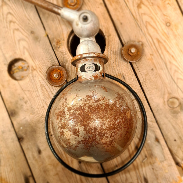 Jieldé lamp - twee armen, industrieel design