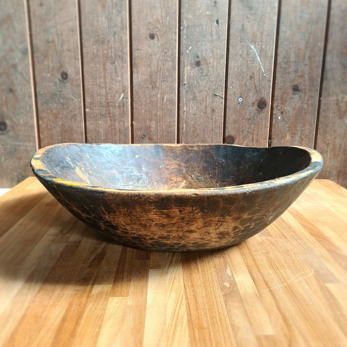 Oude houten schaal – Authentiek & Uniek