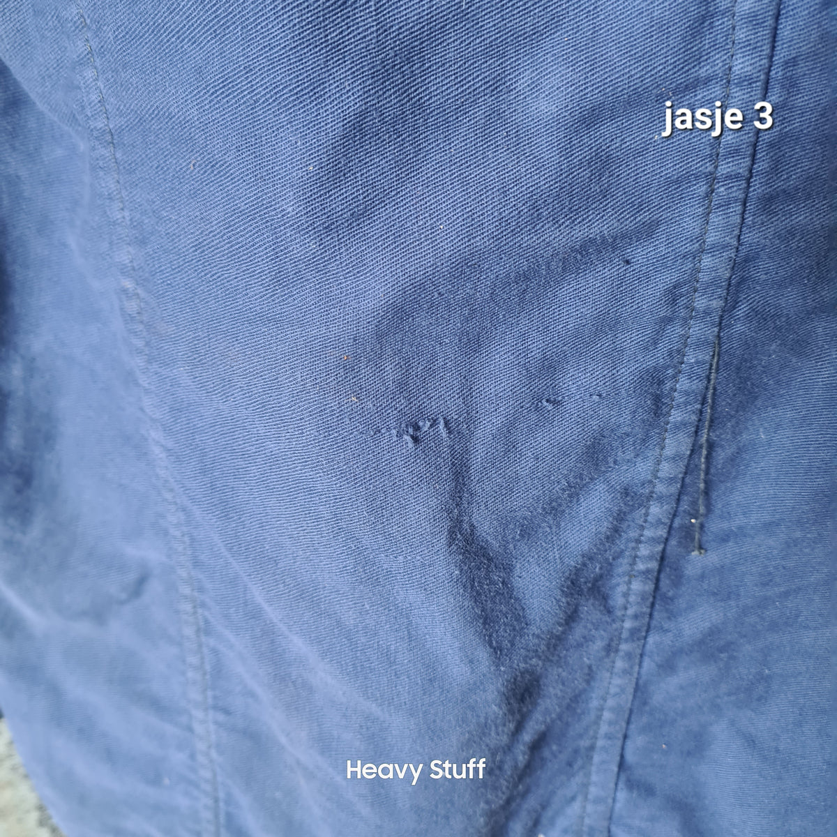 Vintage Frans Werkjasje – Bleu de Travail