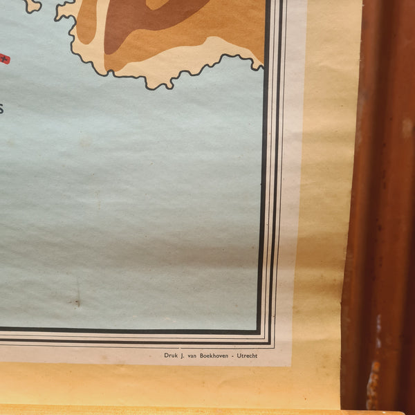 Topografische schoolkaarten; Griekenland, Albanië en Turkije